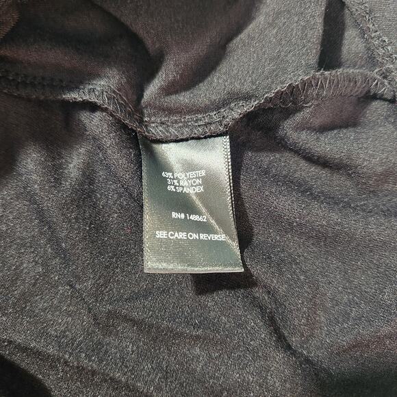 Torrid  Mini Jersey Bodycon Dress Black Size 3X NWT - Picture 10 of 10